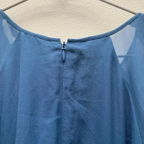 Club Monaco - Rokinsa Blue Silk Dress - Picture 9 of 10